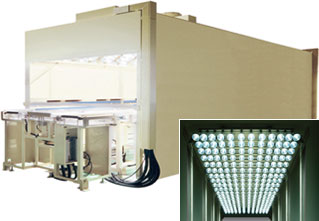 Light Irradiation System for PV Production Lines