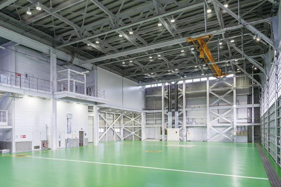 Yokohama Fire Department Heliport Hangar