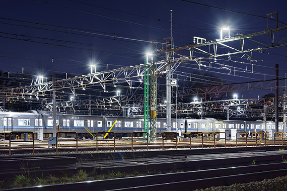 Keio Corporation Fujimigaoka Railyard